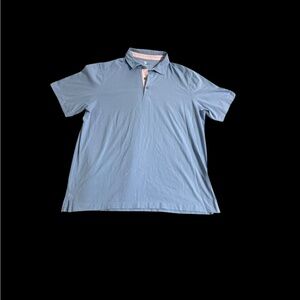 Southern Proper Sky Blue Polo Shirt